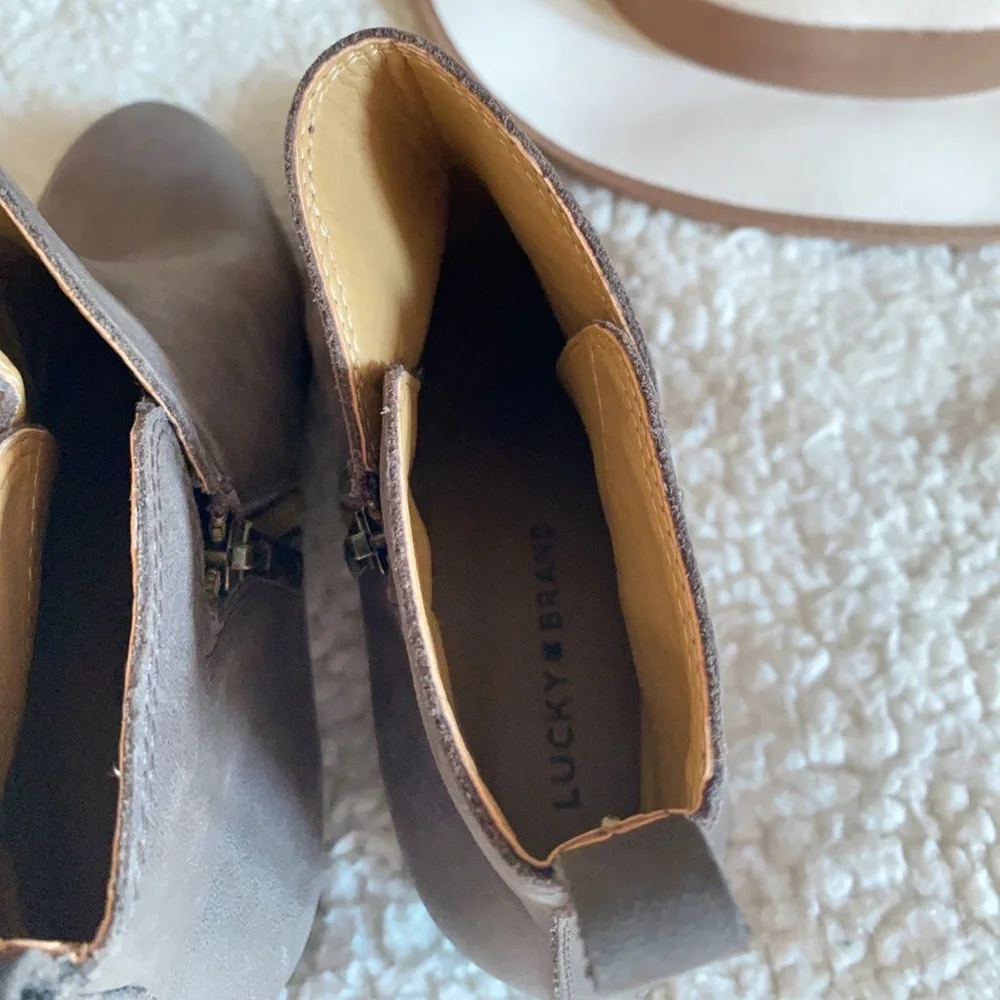 Lucky Brand the Bryton leather ankle boots - Picture 9 of 11